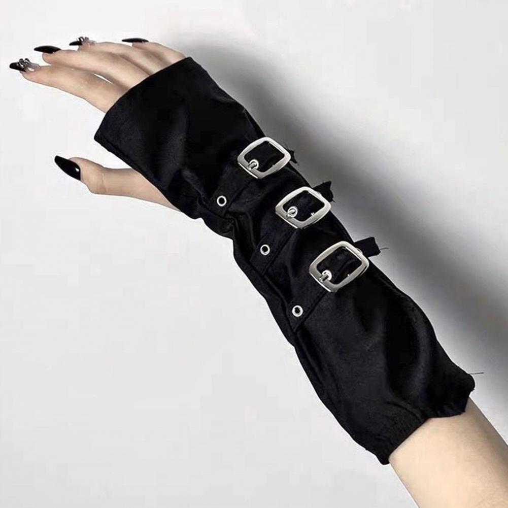 Goth Arm Warmers Fingerless Gl - Fingerless Glove Knit recension och pris