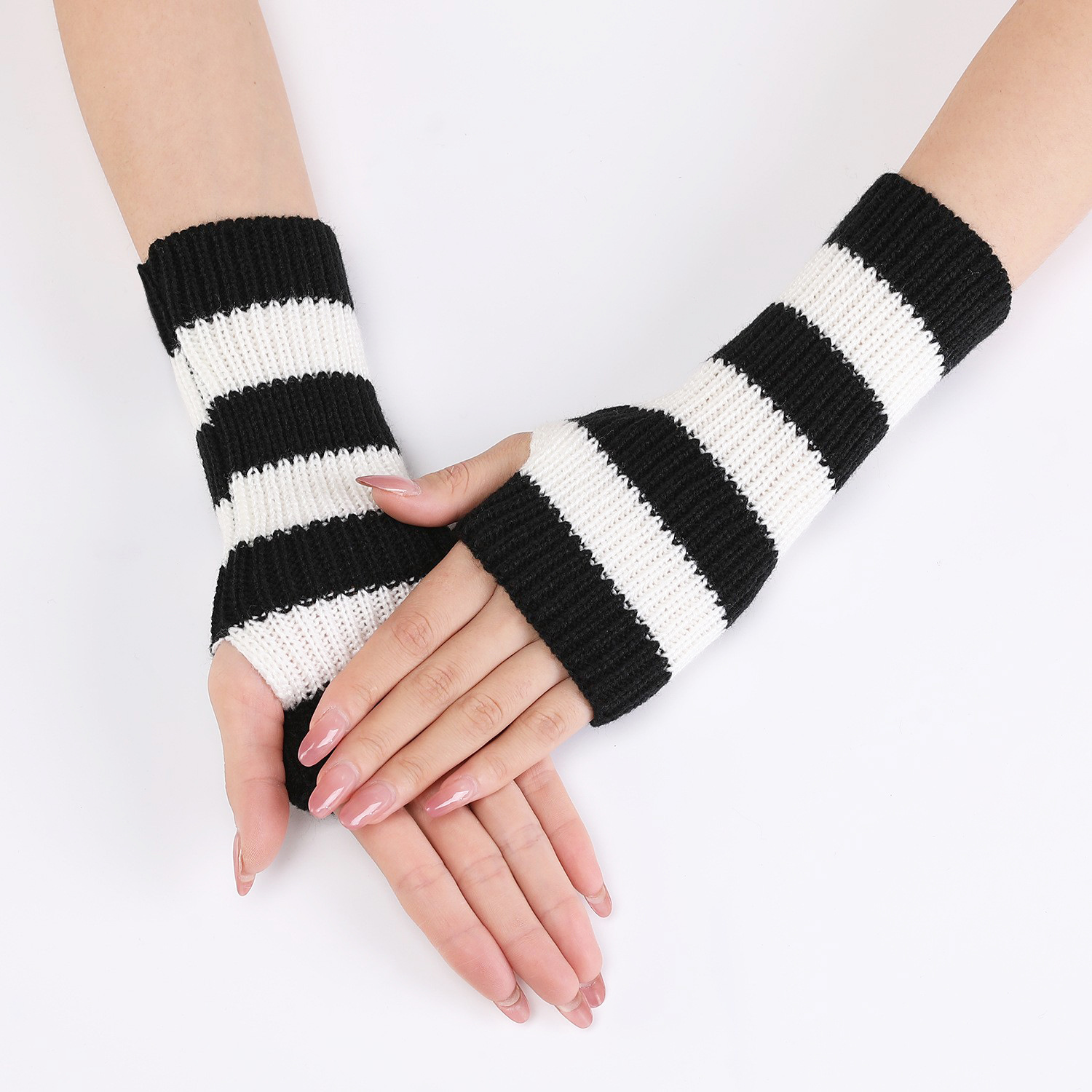 Y2k Accessories Cold Resistanc - Fingerless Glove Knit recension och pris